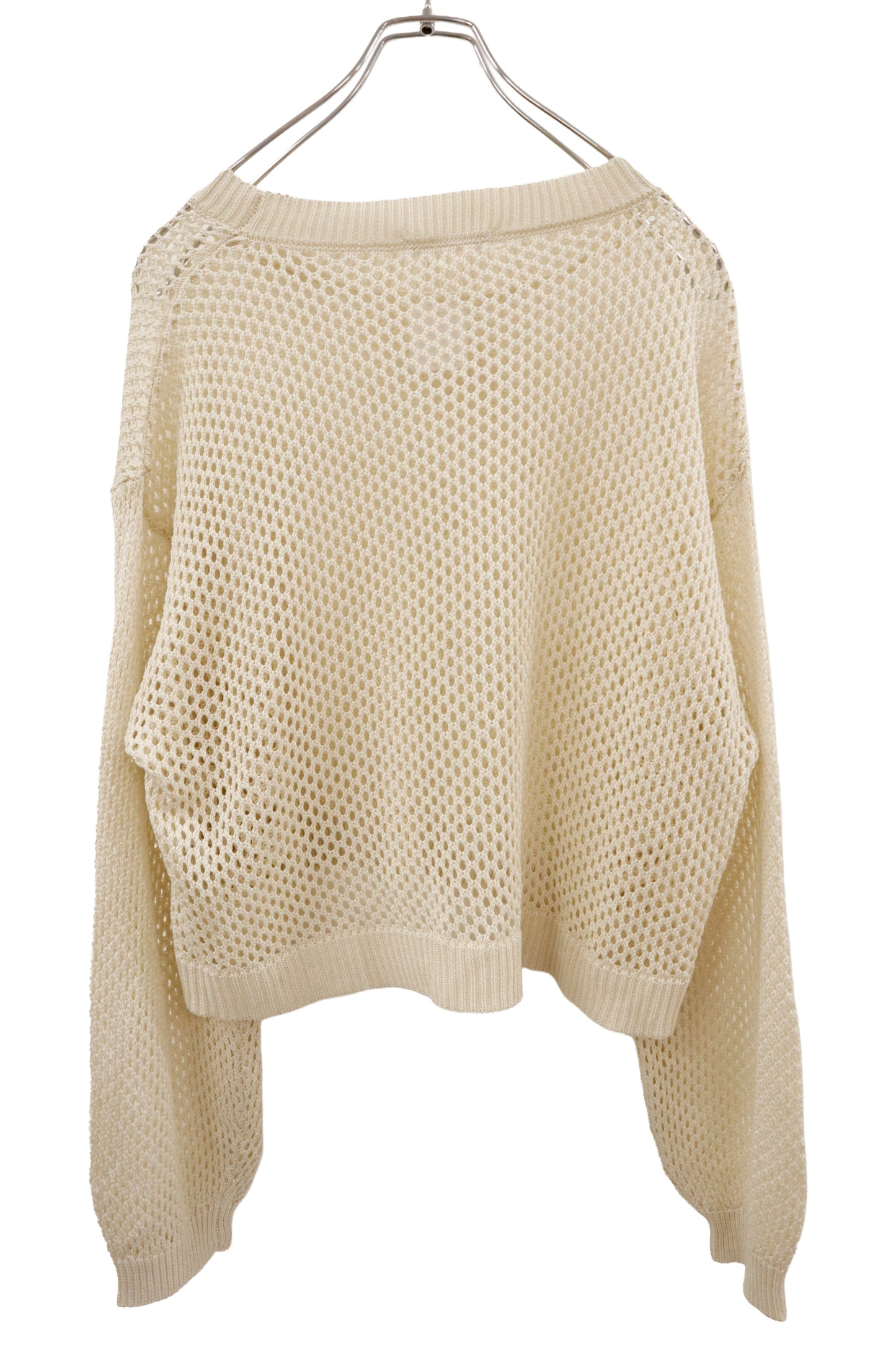mesh knit topsU-［2602-030］