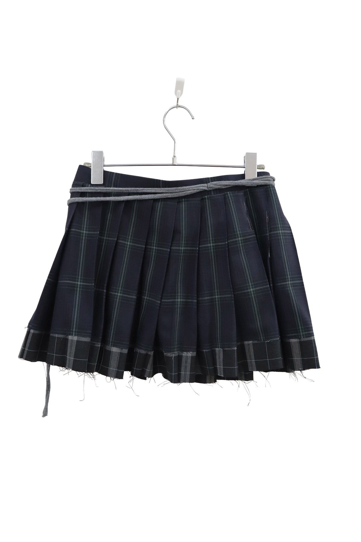 Docking pleats mini skirt/RM-［2608-039］