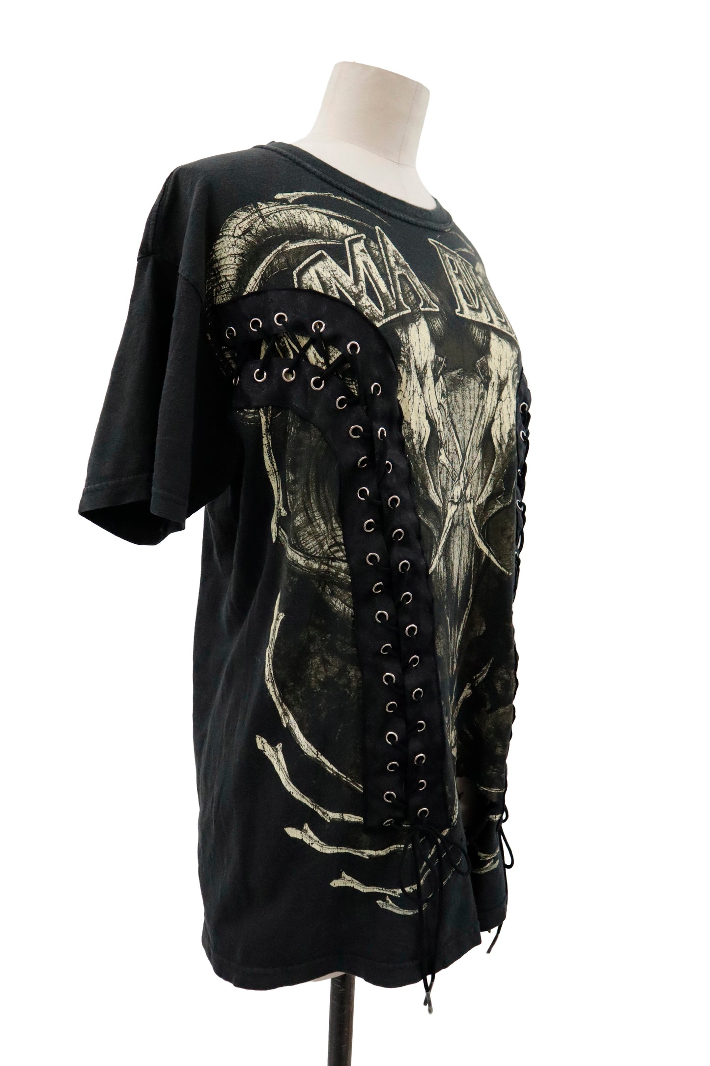 Y2K lace up tops/RM-［2605-016］