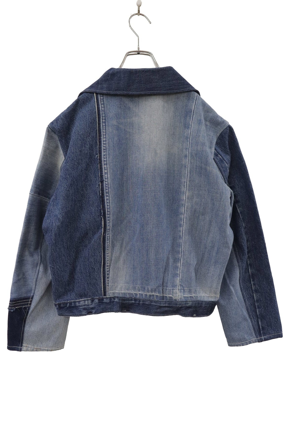 patchwork denim jacket/RM-［2608-097］