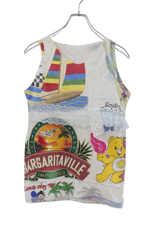 graphic tank top/RM-［2608-071］