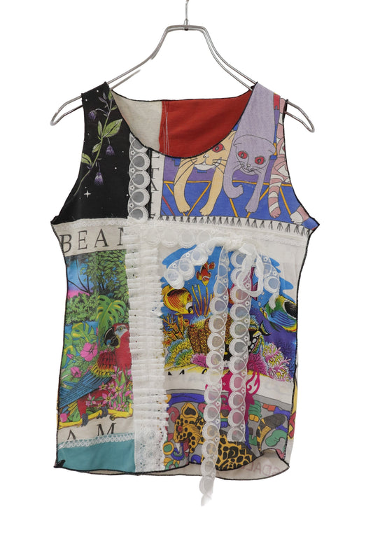 graphic tank top/RM-［2608-072］