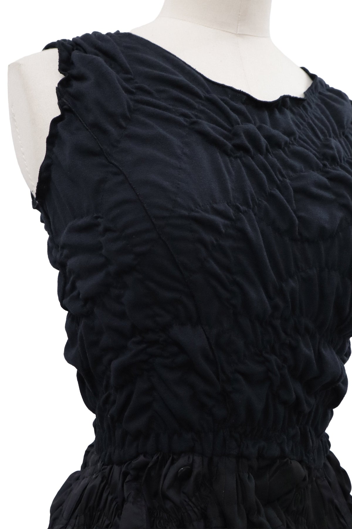 KUSHA KUSHA PLAN/cut saw dress/RM-［2607-062］