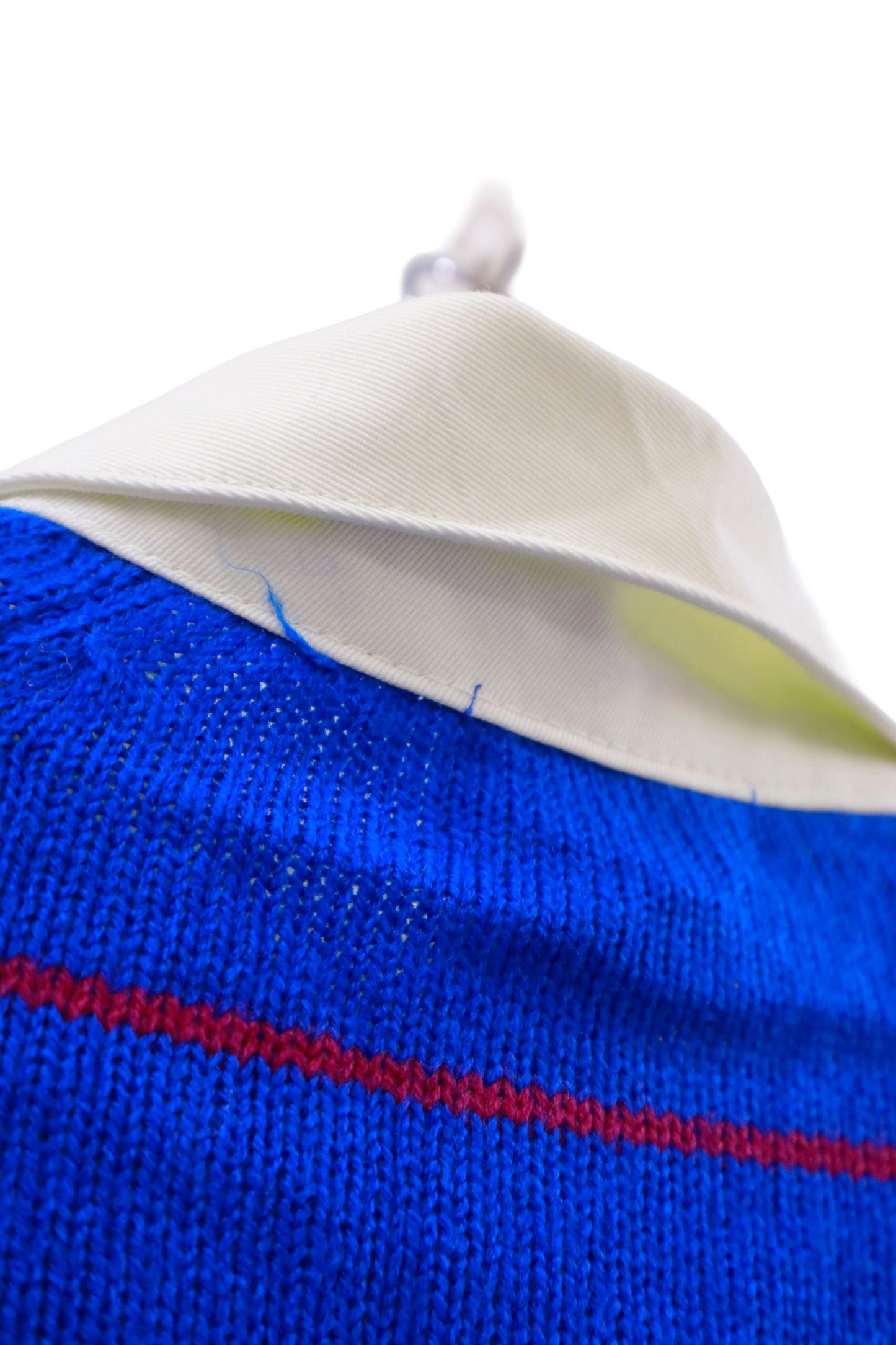 80's Challissima stripe knit sweater/ NV［2511-168］