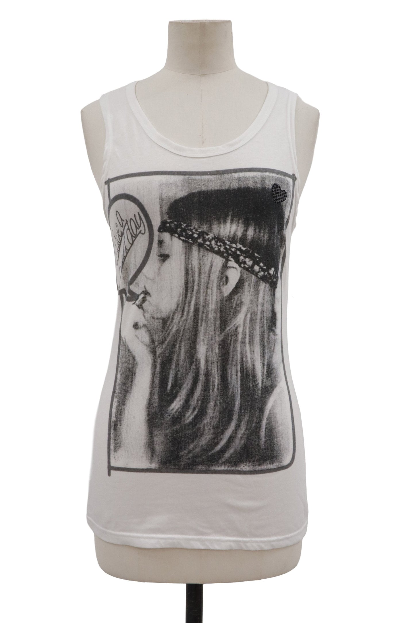 prettily graphic tank/RM-［2607-041］