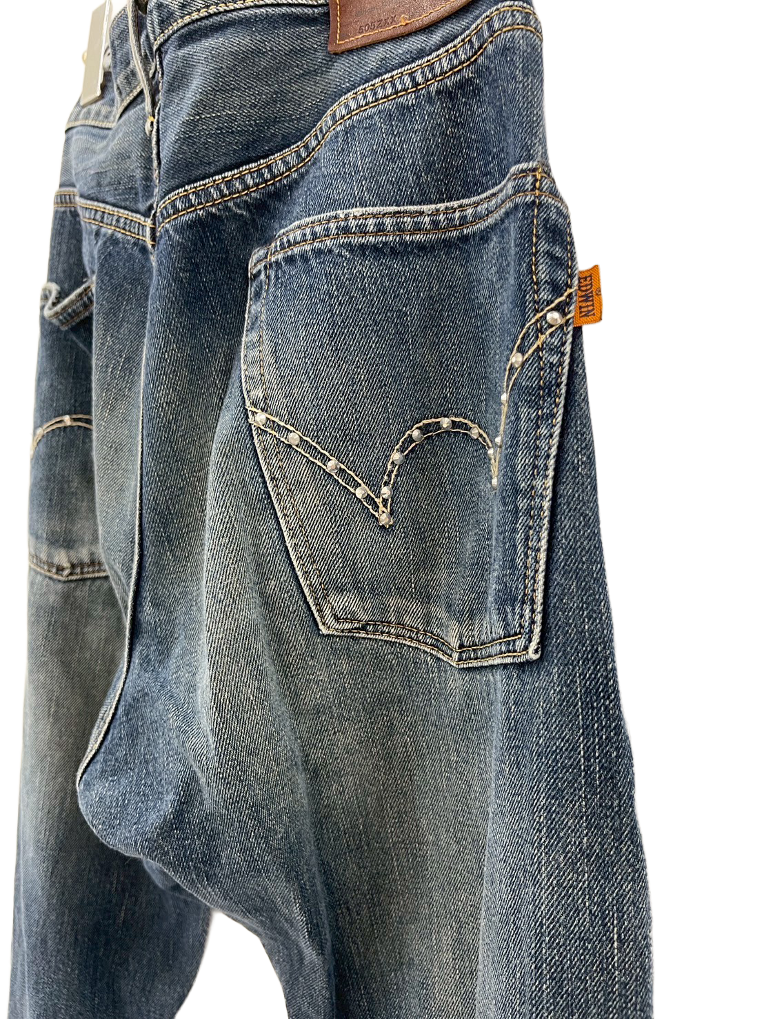 Bijou Denim Pants ビジュー加工デニムパンツ RM-［2507-152］