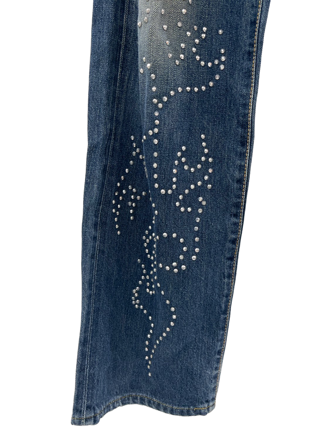 Bijou Denim Pants ビジュー加工デニムパンツ RM-［2507-152］