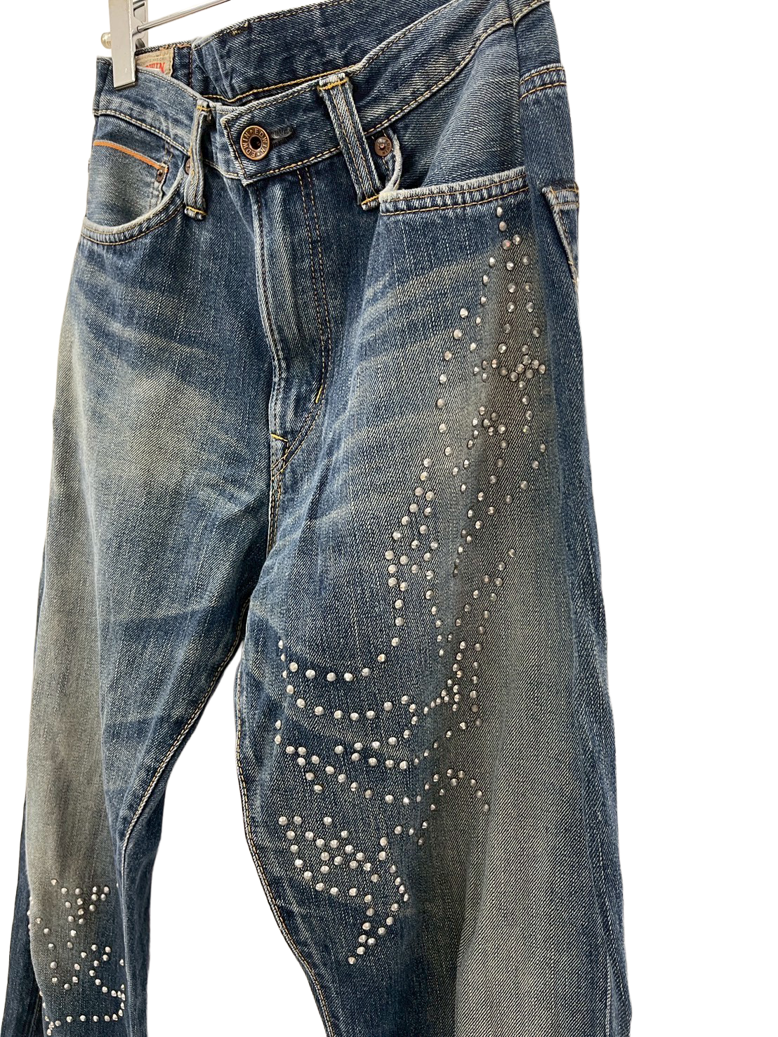 Bijou Denim Pants ビジュー加工デニムパンツ RM-［2507-152］