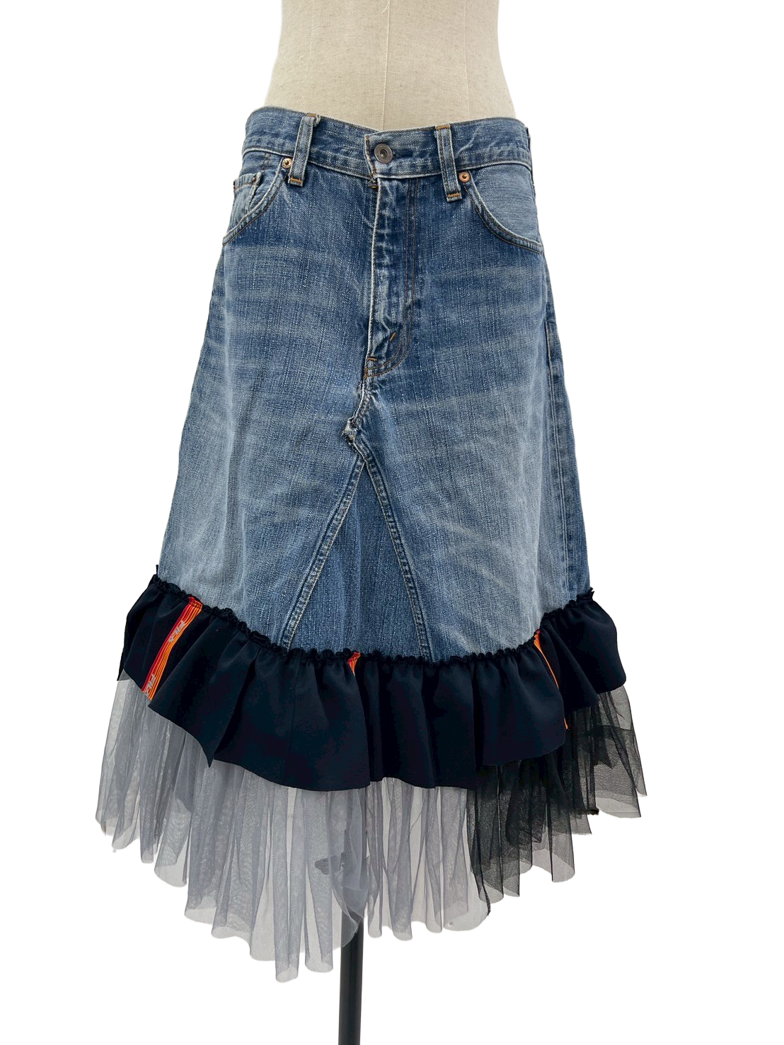 Denim Frill Skirt デニムフリルスカート RM-［2507-083］