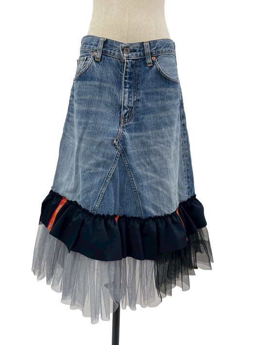 Denim Frill Skirt デニムフリルスカート RM-［2507-083］