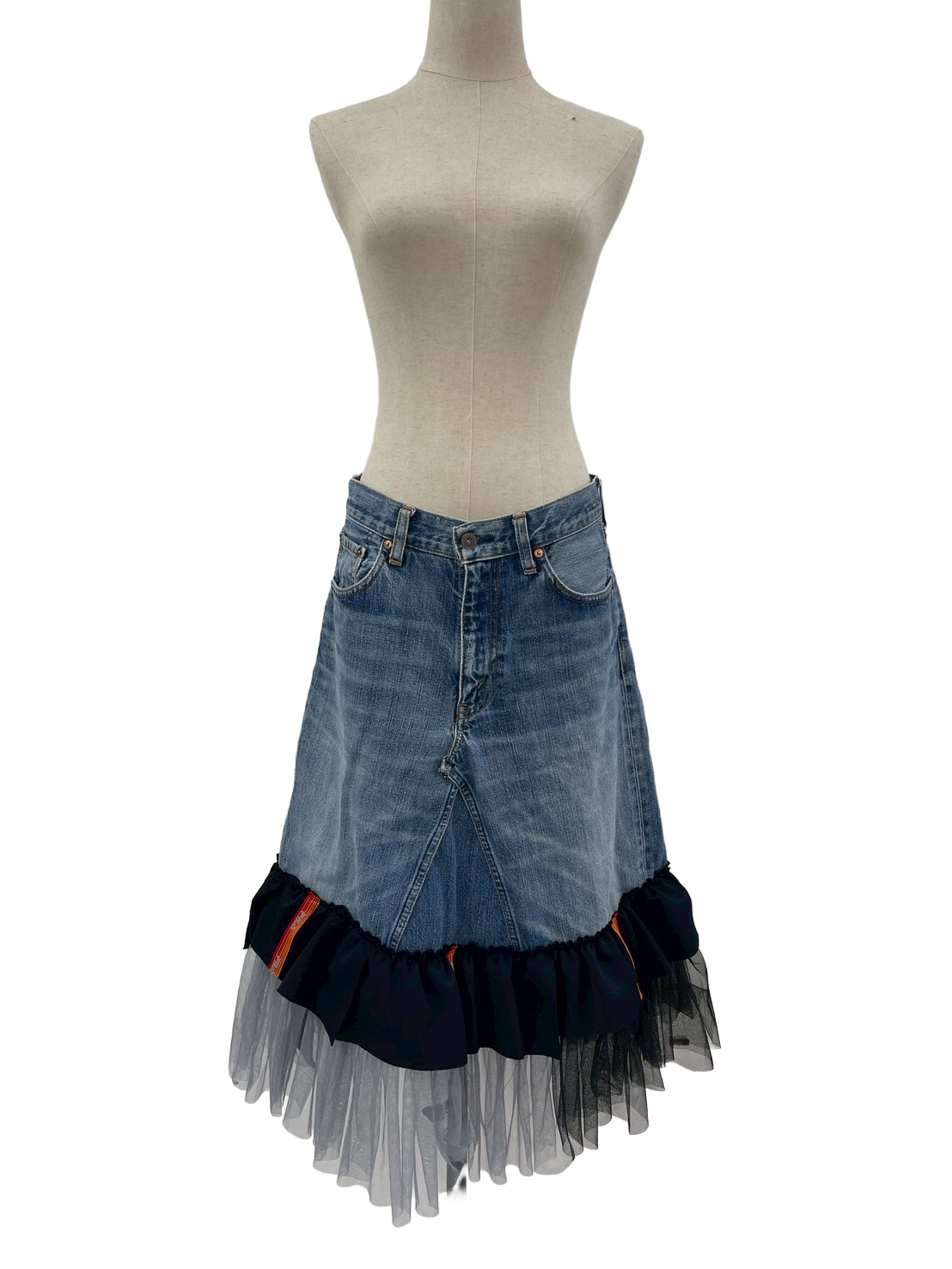Denim Frill Skirt デニムフリルスカート RM-［2507-083］