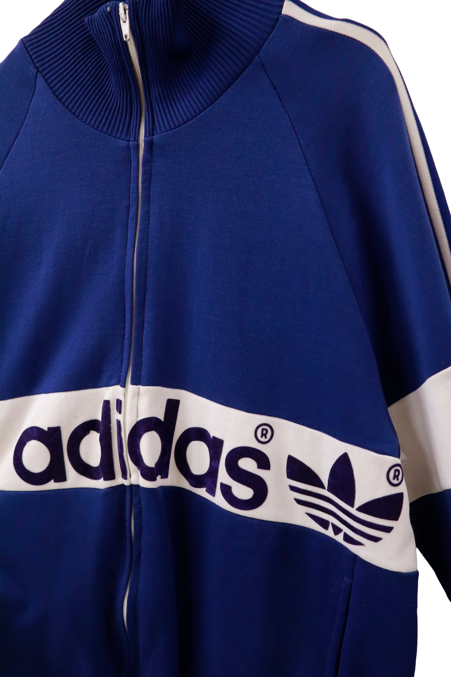 70's adidas track jacket made in Rumania/NV-［2511-008］