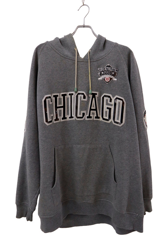 00's FUBU hoodie/NV-［2511-016］