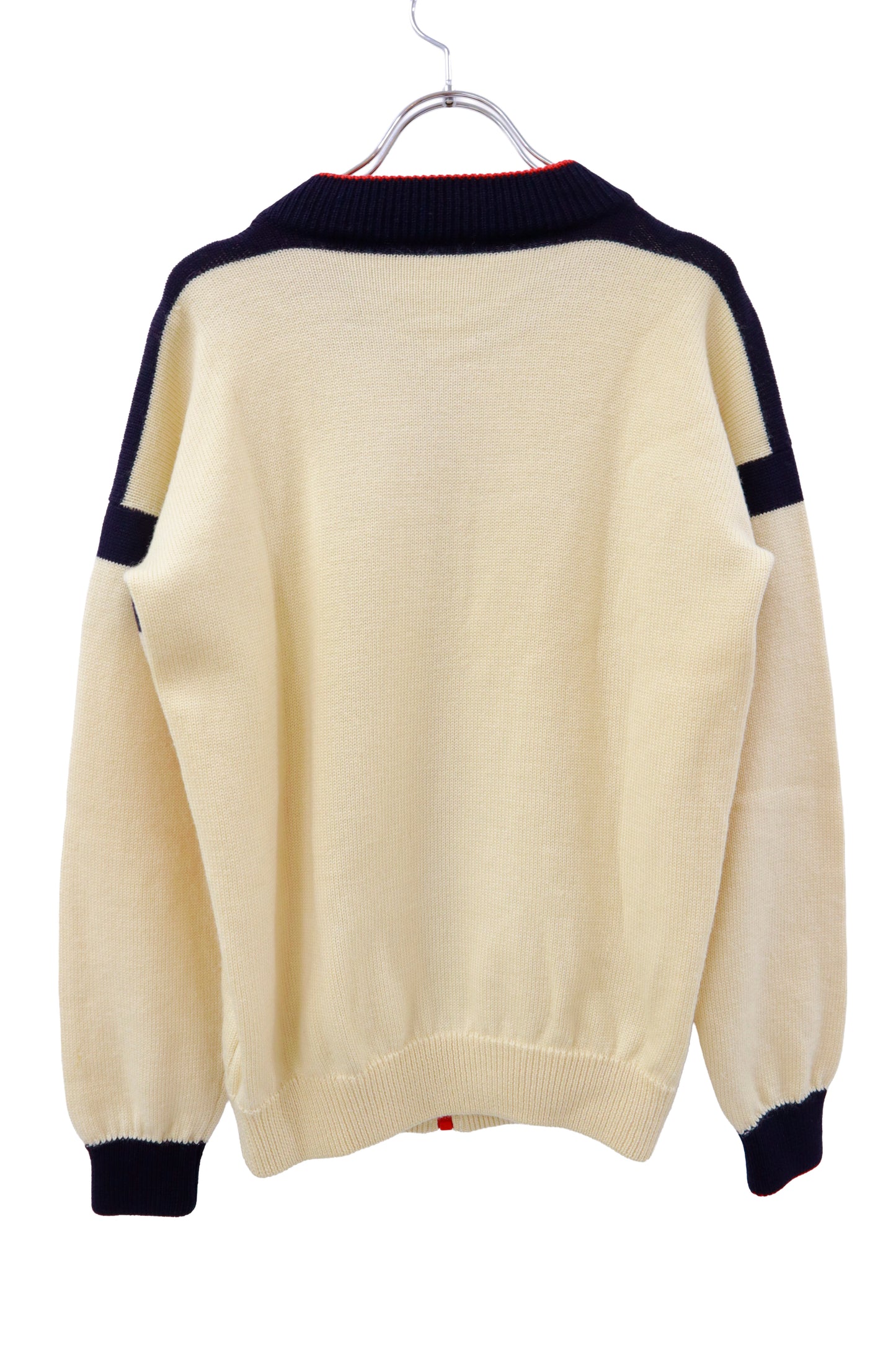 90's old FILA high gauge knit blouson/NV-［2511-029］