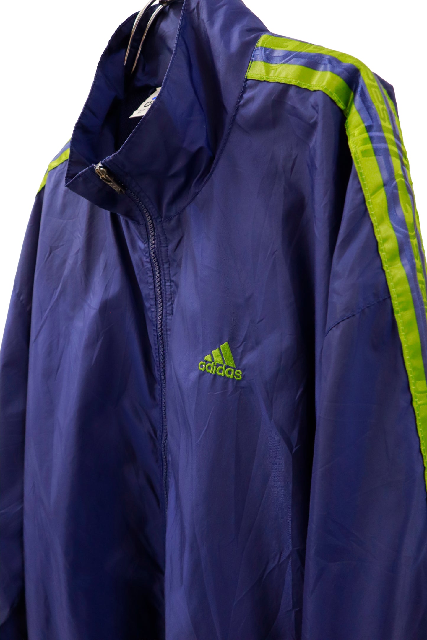 00's adidas nylon ttrack jacket/NV-［2511-030］