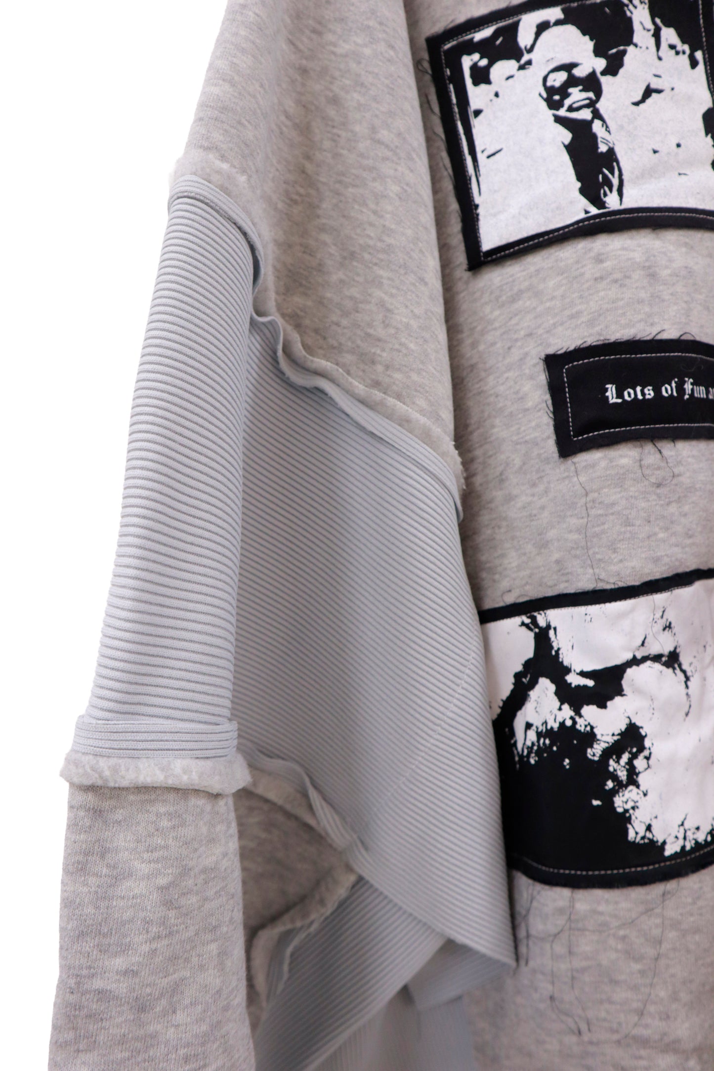 patchwork sweatshirt/RM-［2511-007］