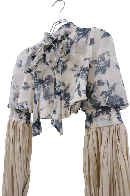 ribbon shirt bolero/RM-［2511-008］