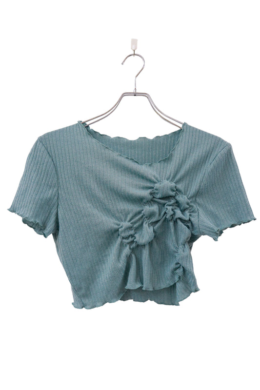 shirring tops/RM-［2511-009］