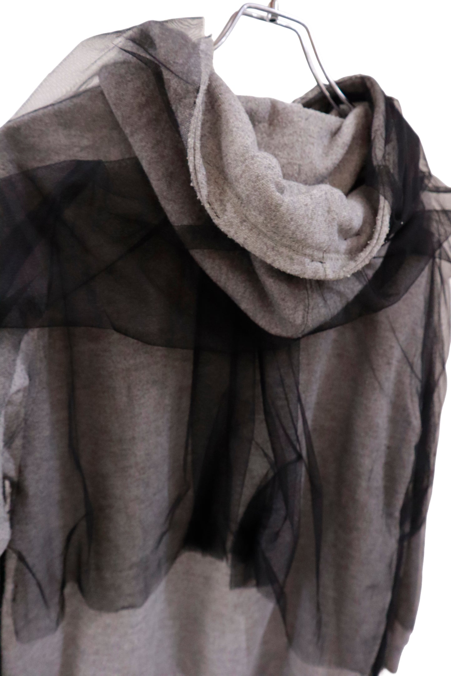 organdy mix hoodie/RM-［2511-018］