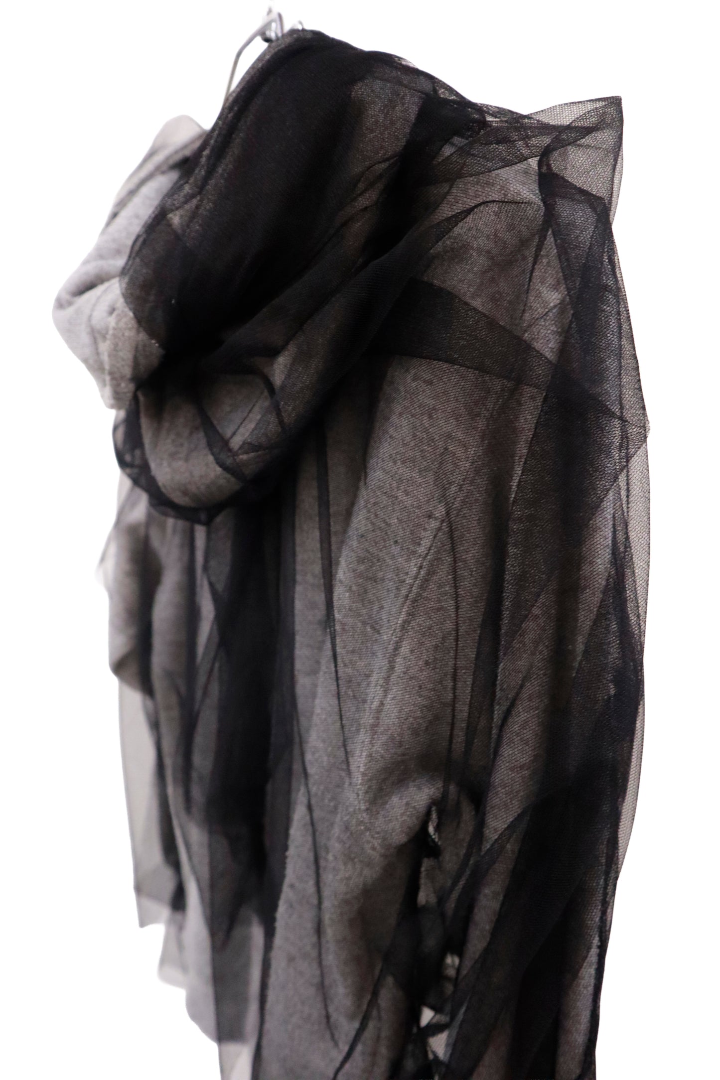 organdy mix hoodie/RM-［2511-018］