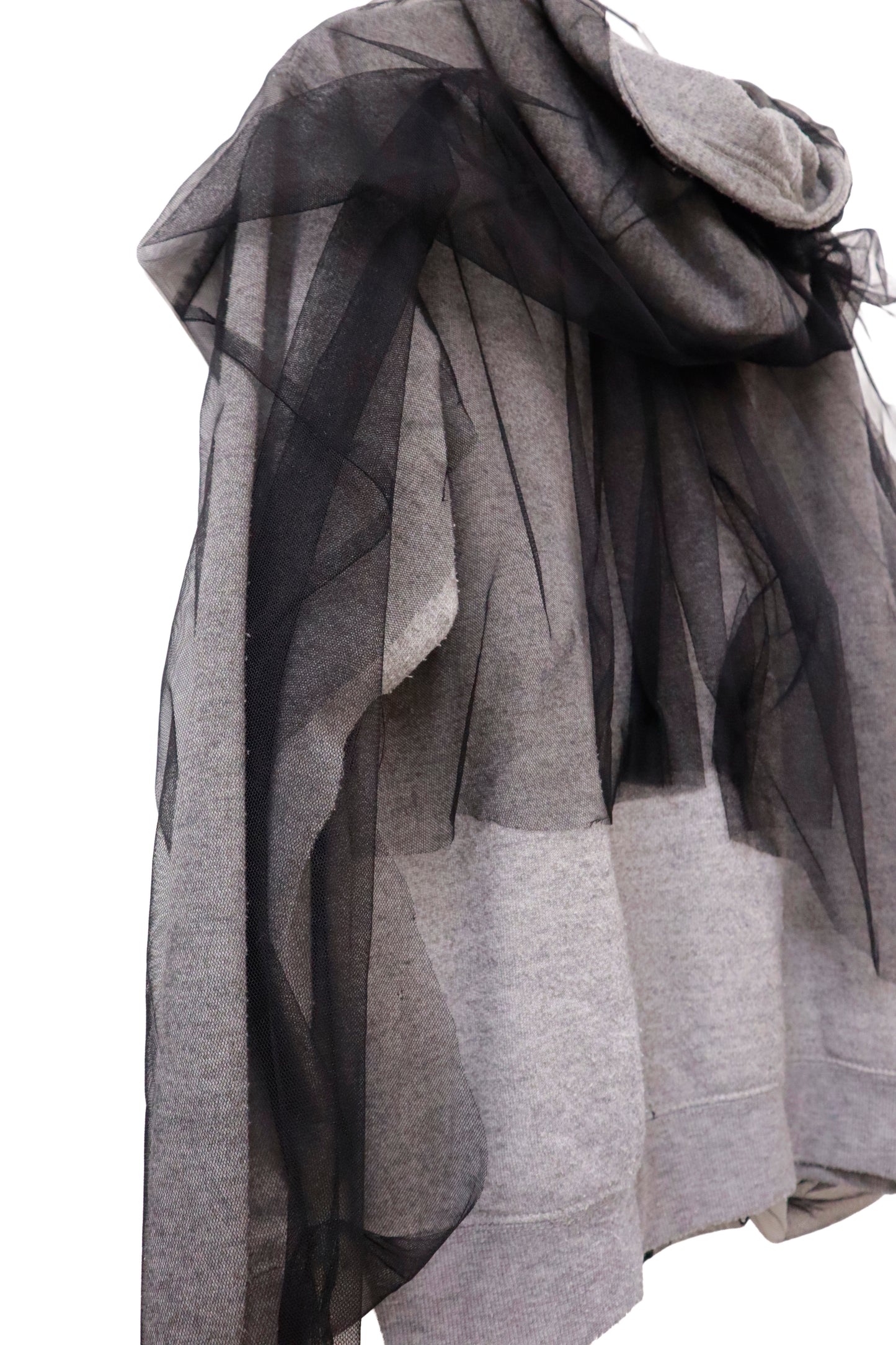 organdy mix hoodie/RM-［2511-018］