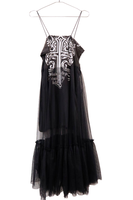 cut&sew mix dress/RM-［2511-019］