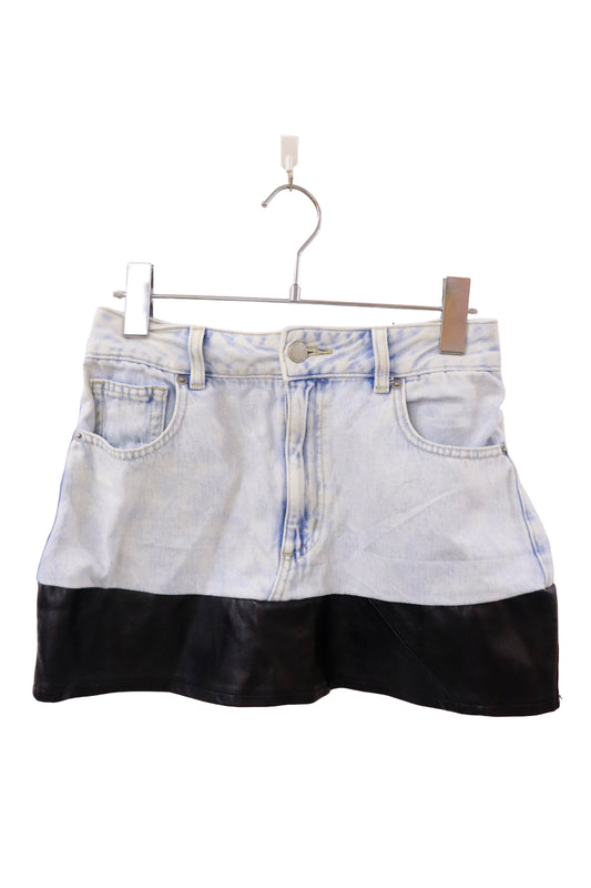 denim mini skirt/RM-［2511-031］