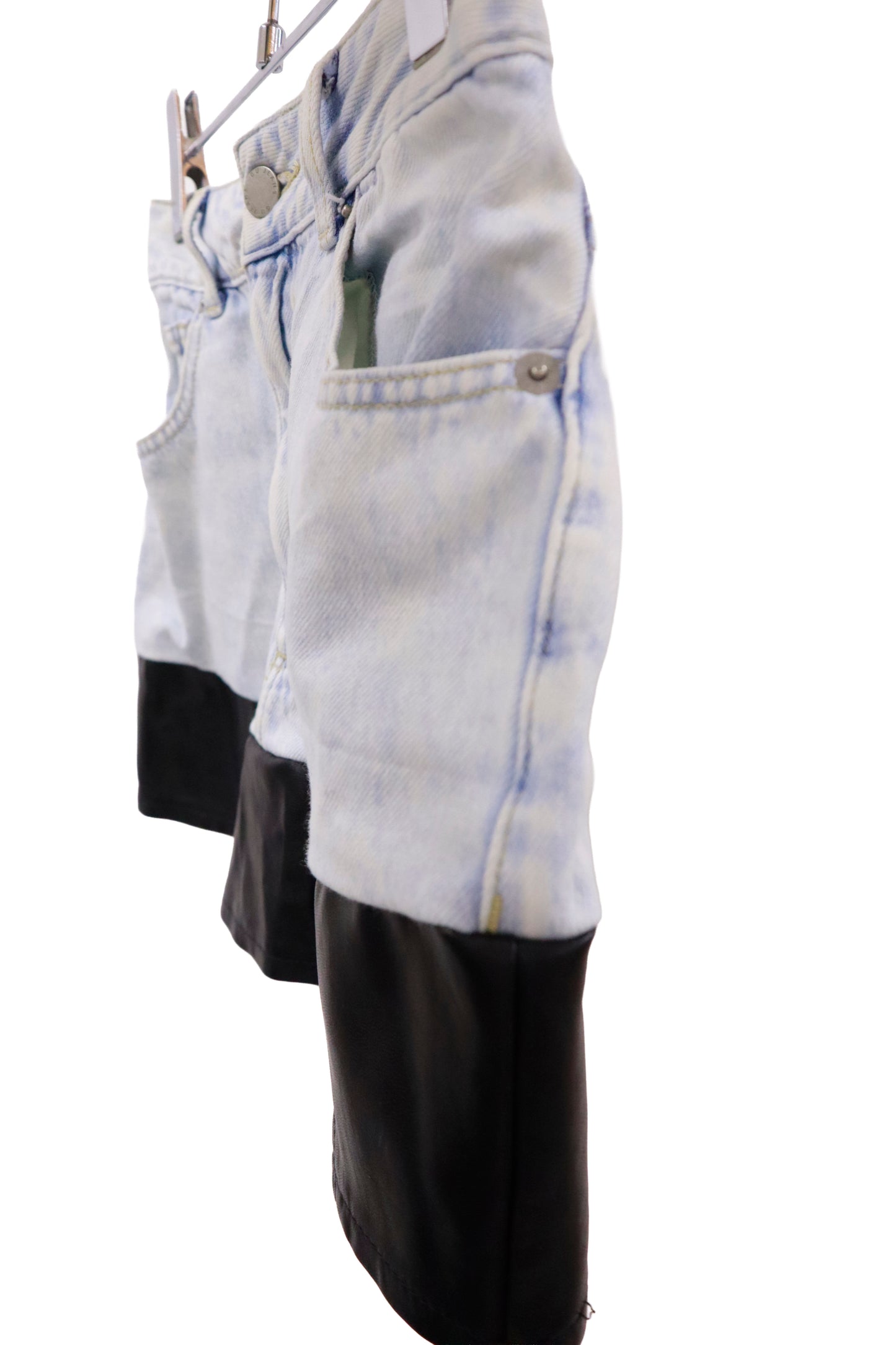 denim mini skirt/RM-［2511-031］