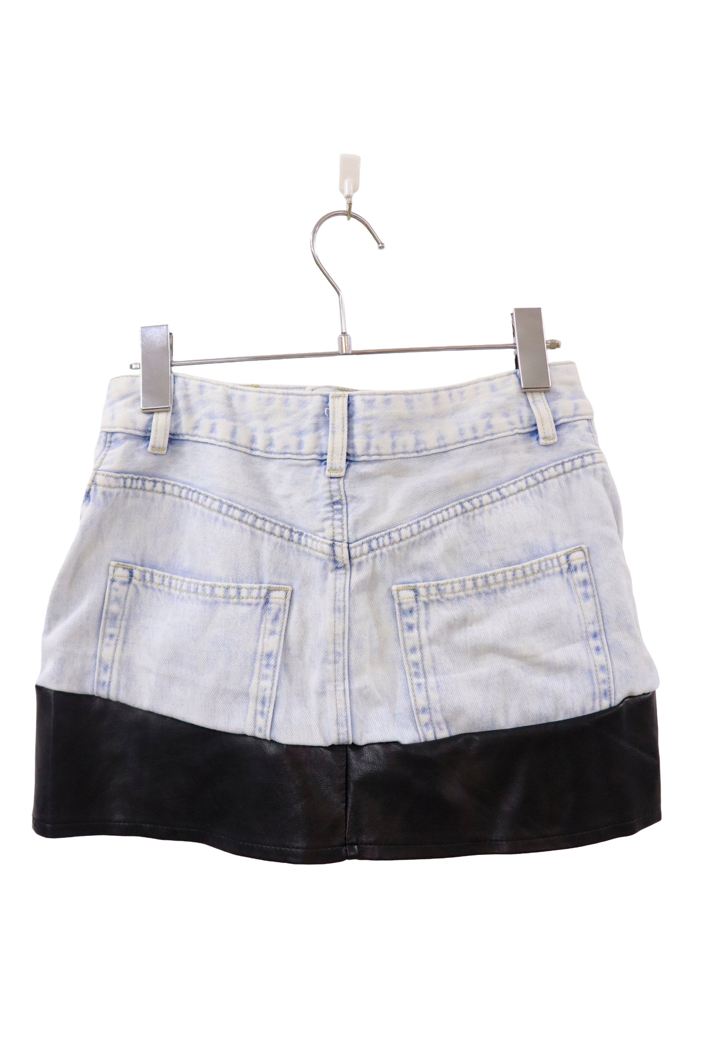 denim mini skirt/RM-［2511-031］