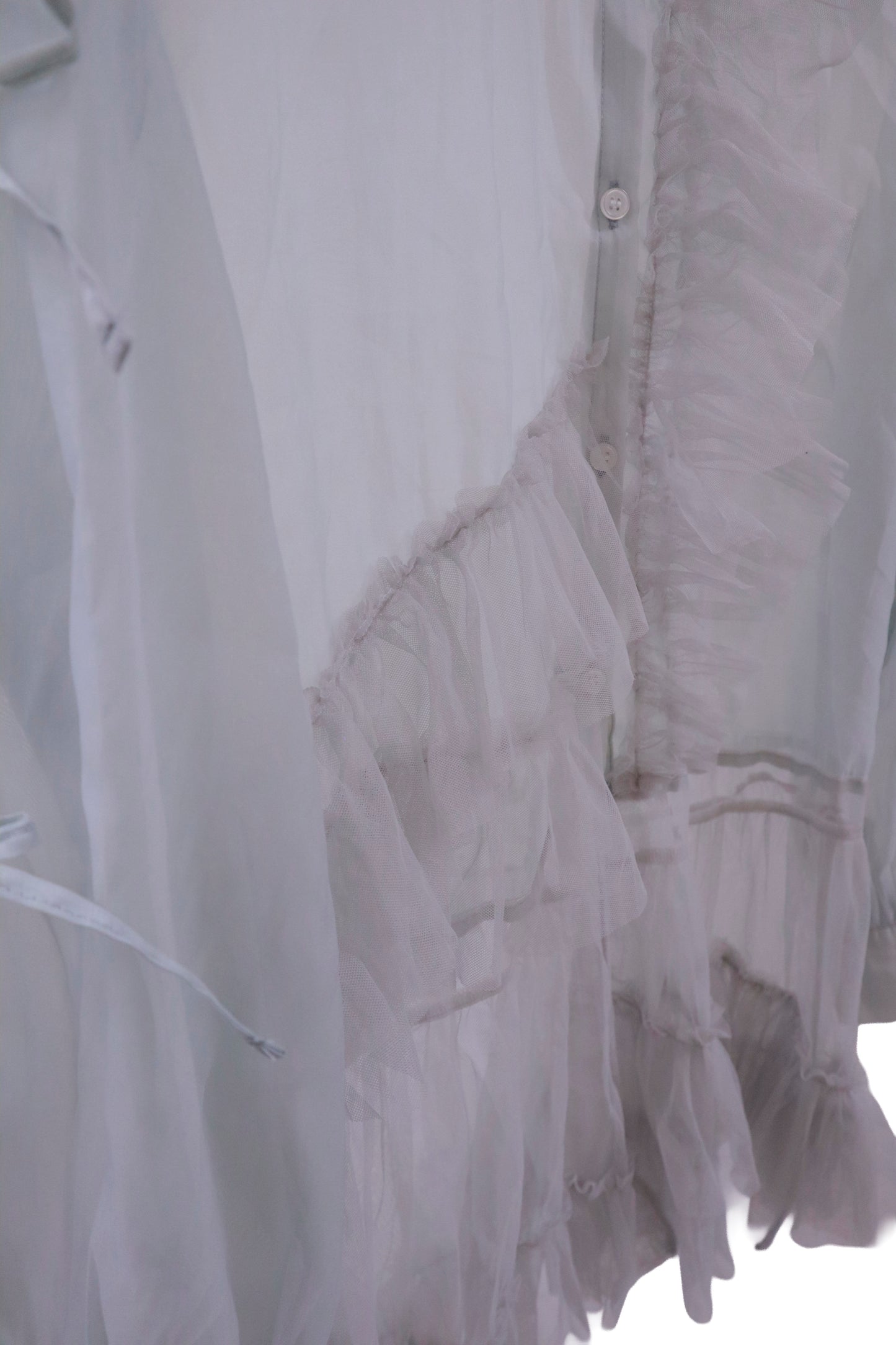 see-through dress shirt/RM-［2511-035］