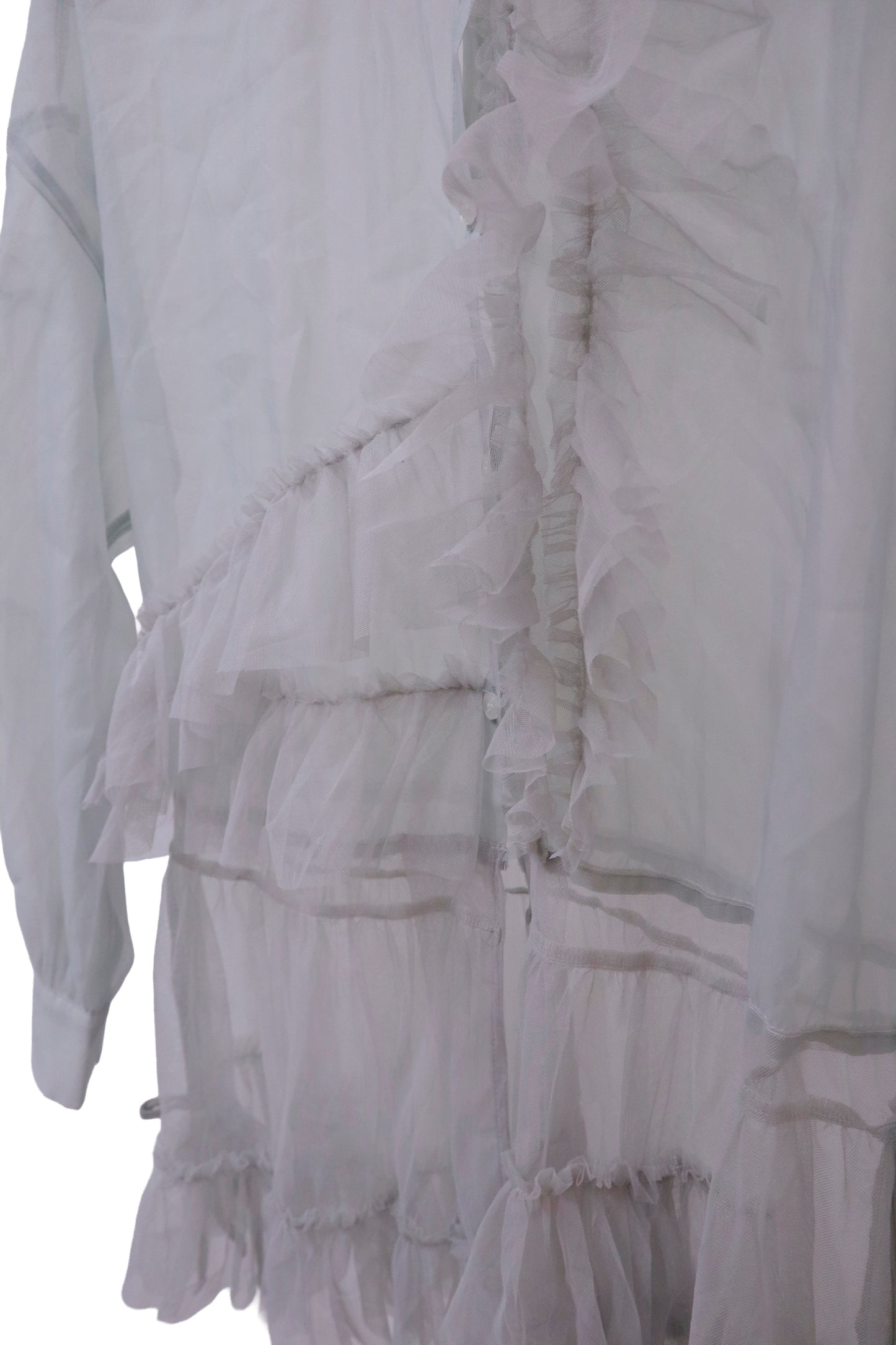 see-through dress shirt/RM-［2511-035］