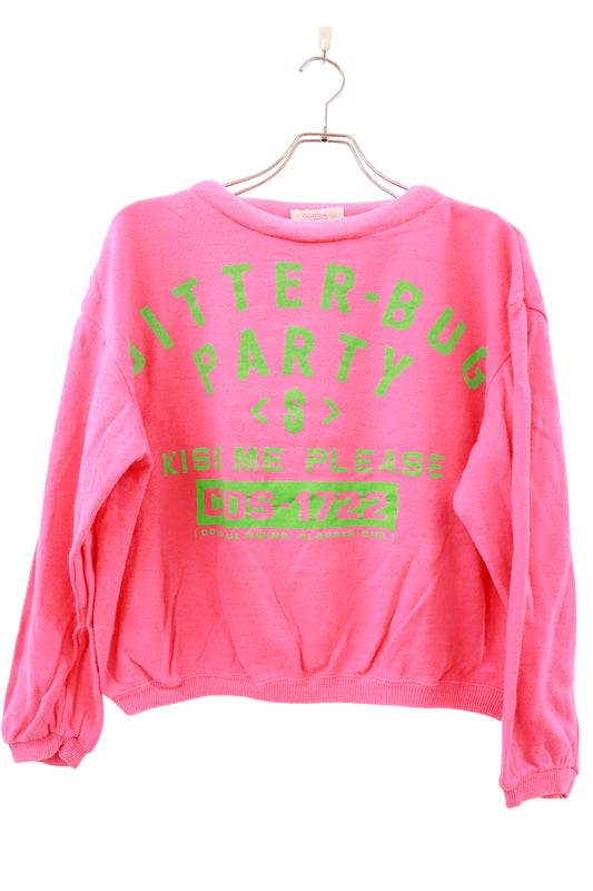 KIDS design sweatshirt/NV-［2511-052］