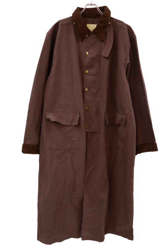 80's Scully duster coat/NV-［2511-054］