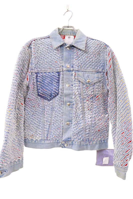 slash quilt jacket/RM-［2511-041］
