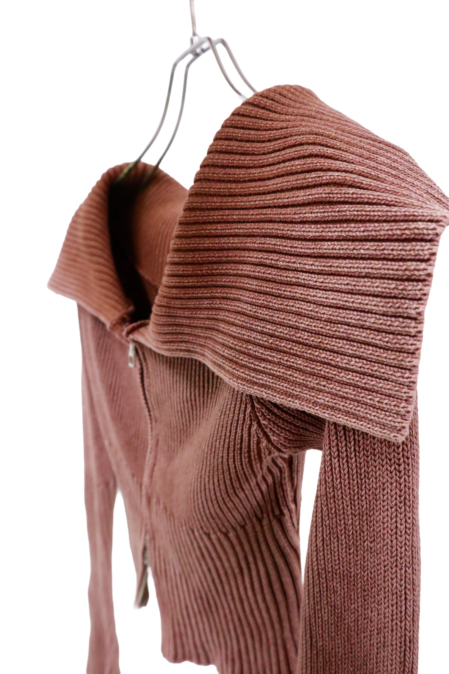 rib knit bolero/古着U-［2511-001］