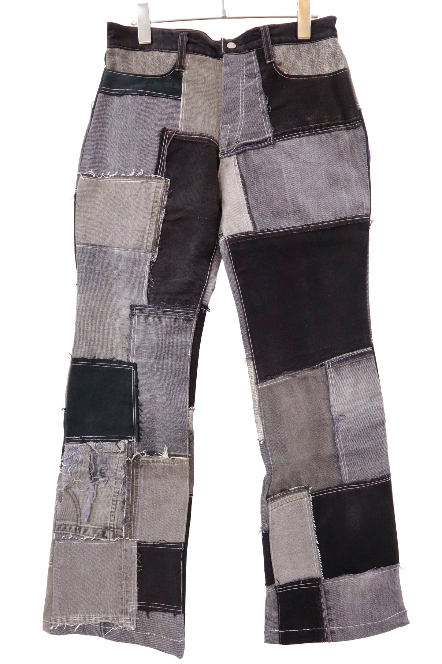patchwork punk pants/RM-［2511-045］