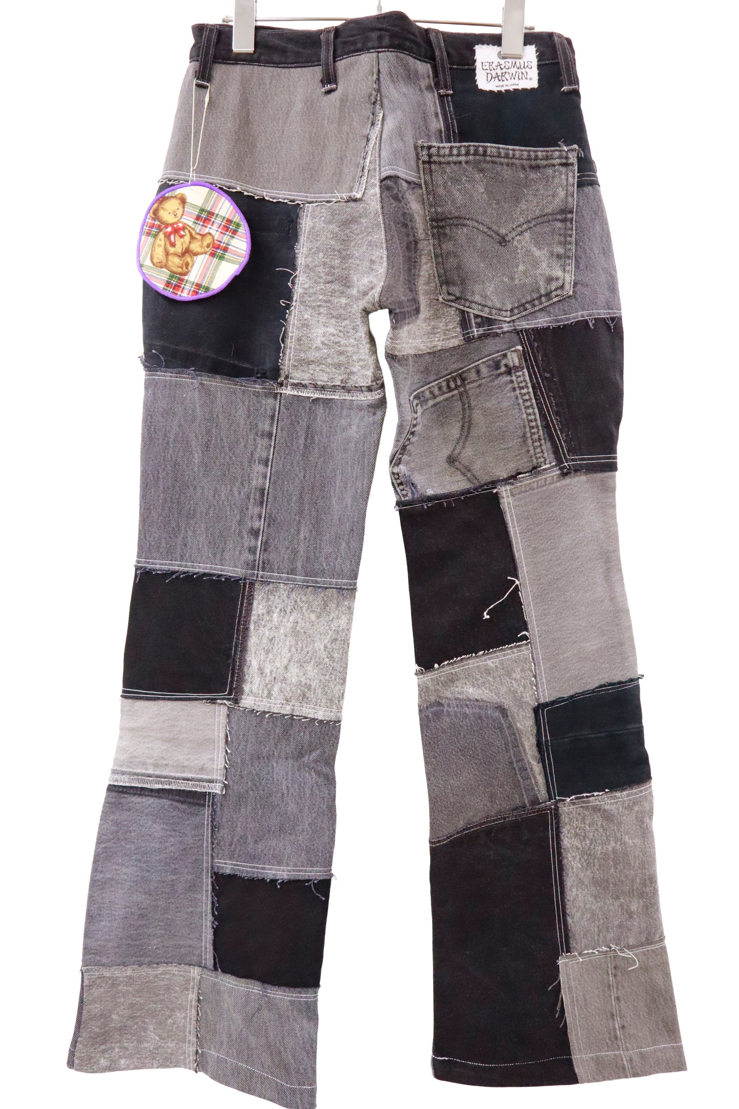 patchwork punk pants/RM-［2511-045］
