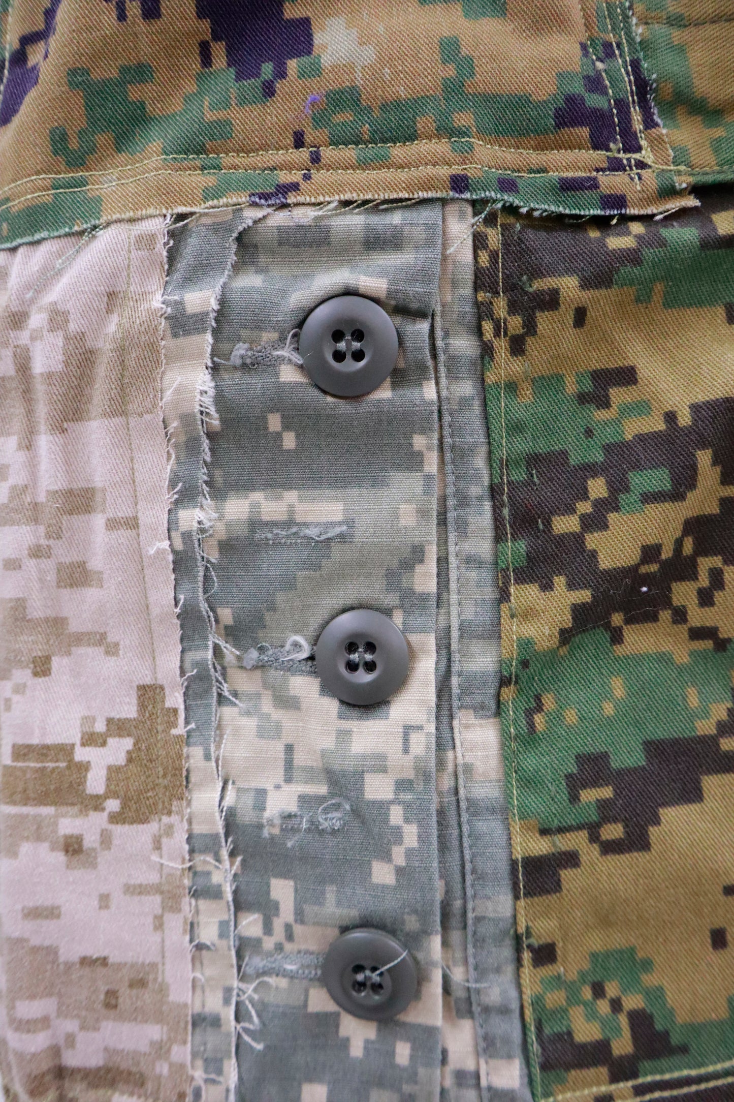 patchwork punk pants/RM-［2511-046］