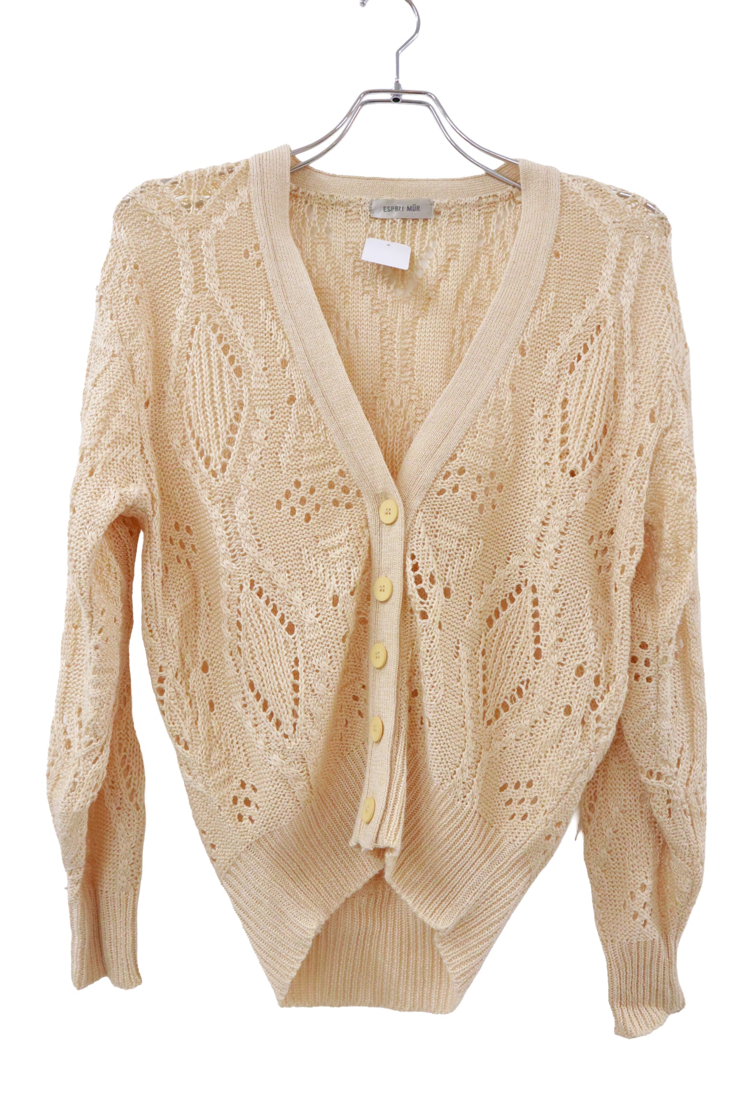 knit cardigan/U-［2511-002］