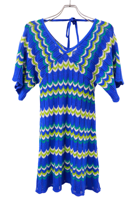 lace knit dress/U-［2511-004］