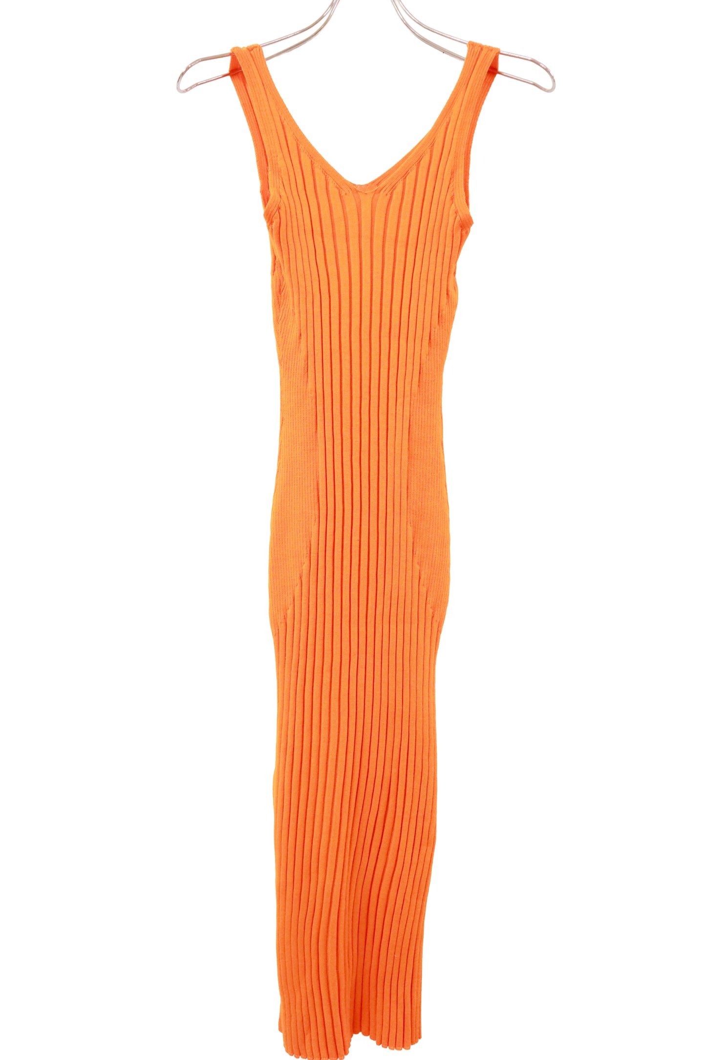 rib knit dress/U-［2511-008］