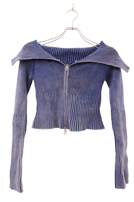 rib knit bolero/U-［2511-012］