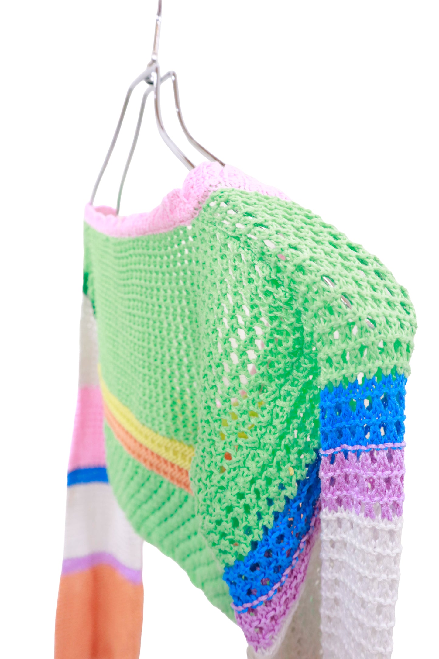 00' crochet knit tops/NV-［2511-084］