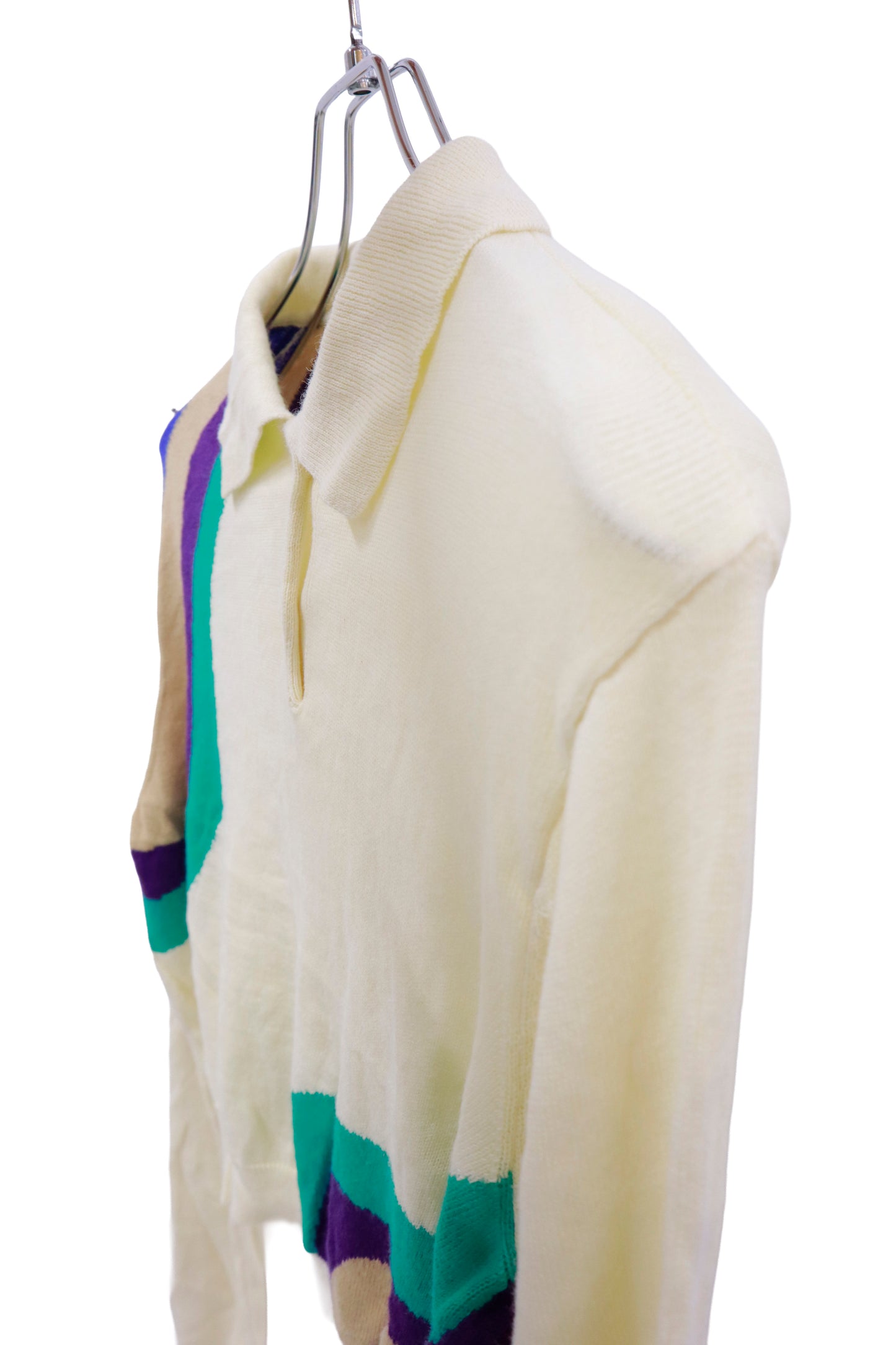 henryneck knit tops/U-［2511-017］