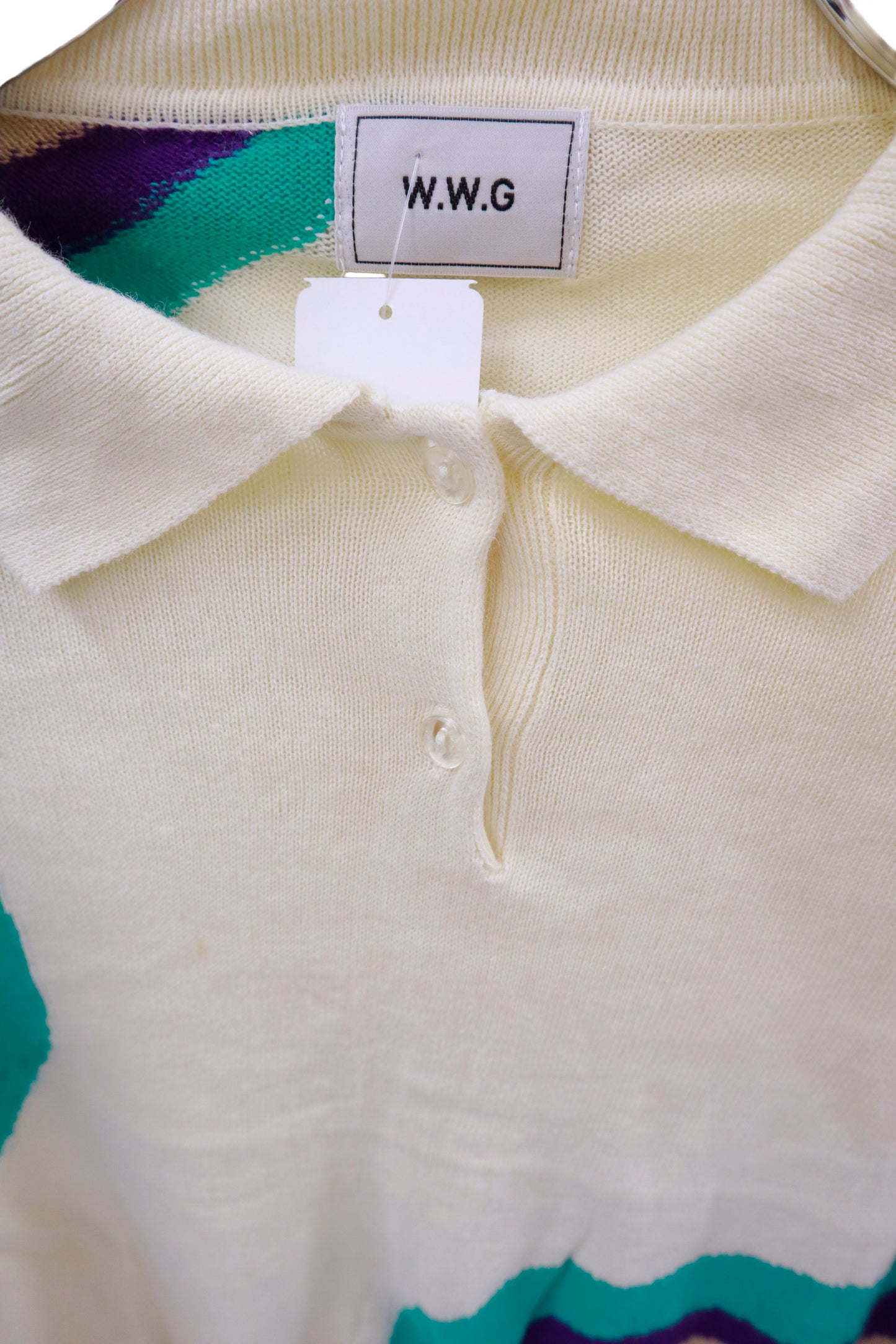 henryneck knit tops/U-［2511-017］