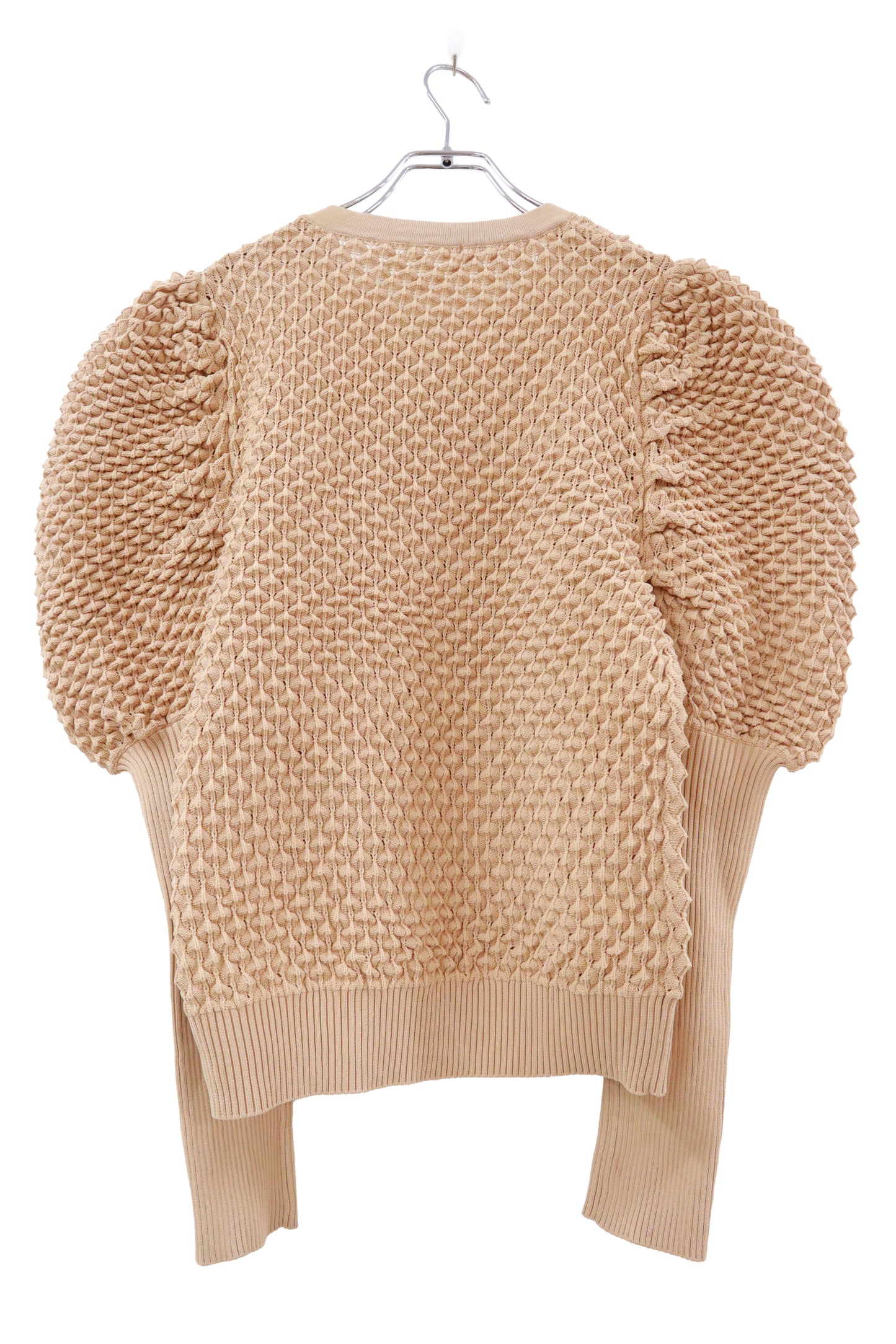 puff knit tops/U-［2511-022］