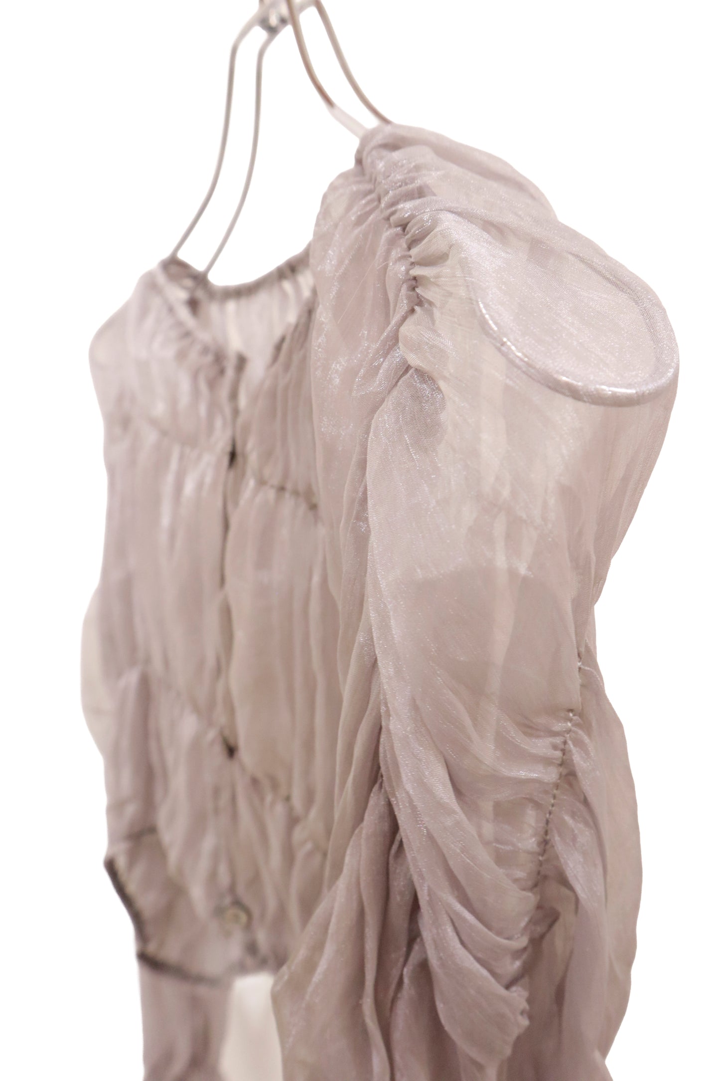 shirring tops/U-［2511-023］