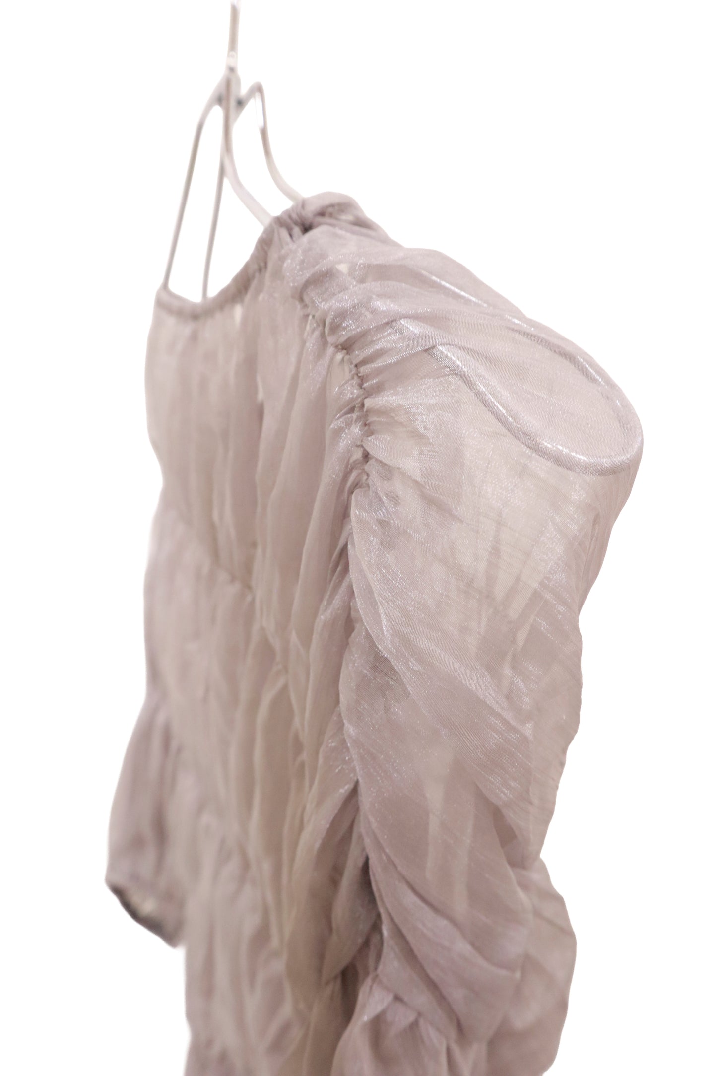 shirring tops/U-［2511-023］