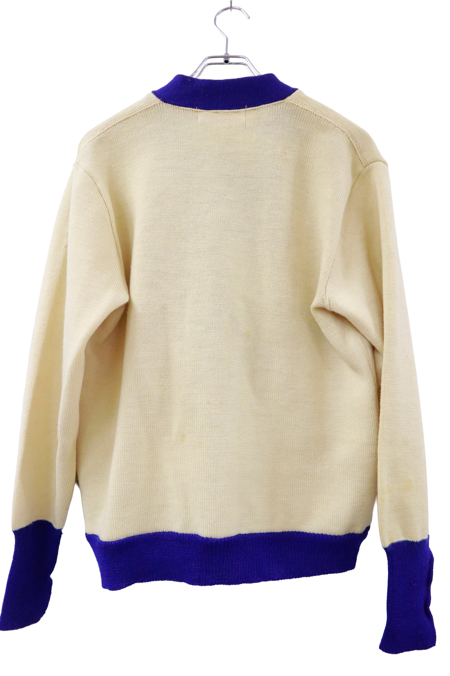 50's Shannon and Johnson lettered cardigan/NV-［2511-088］