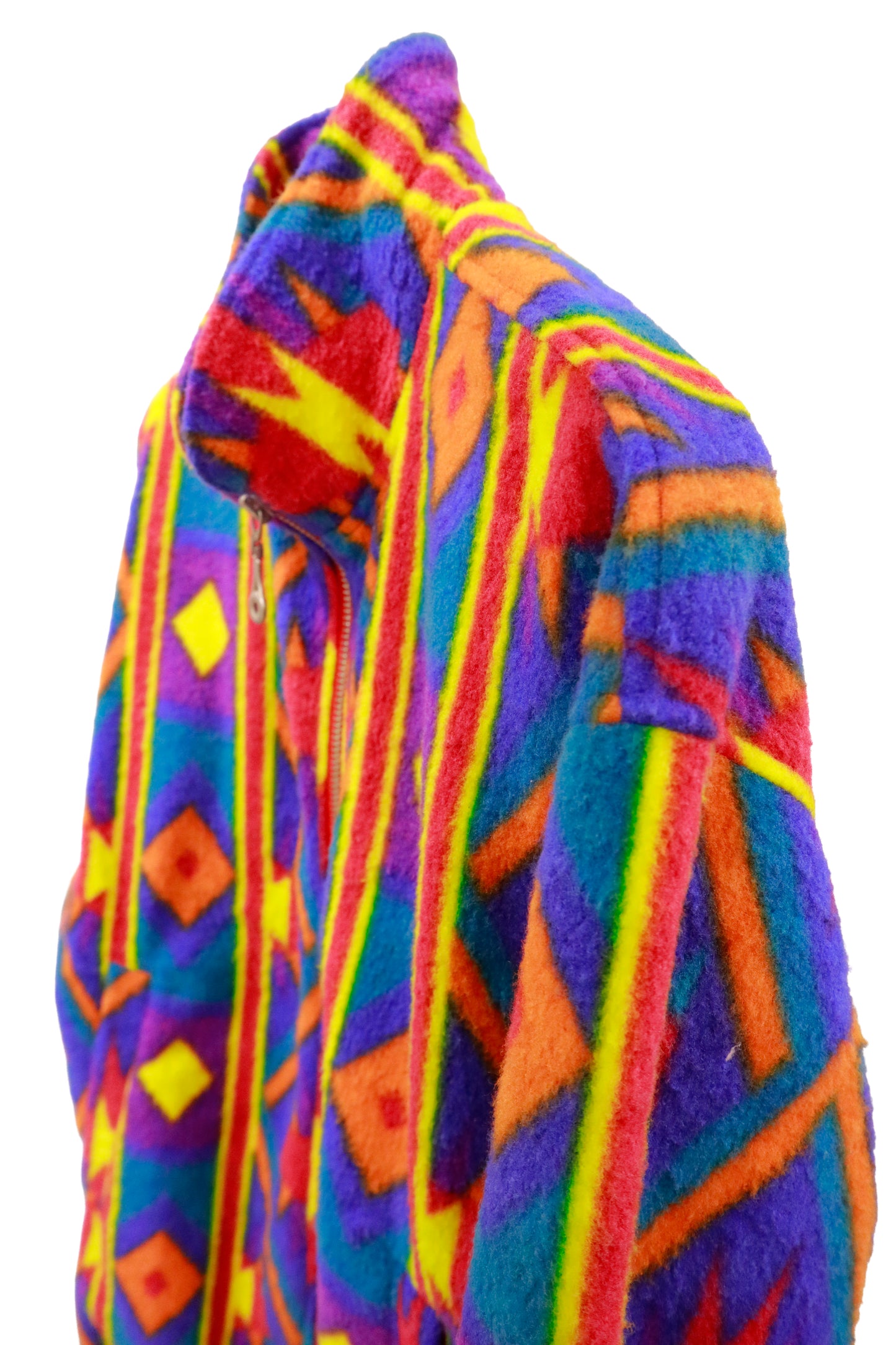 90's DESCENTE fleece jacket/NV-［2511-095］